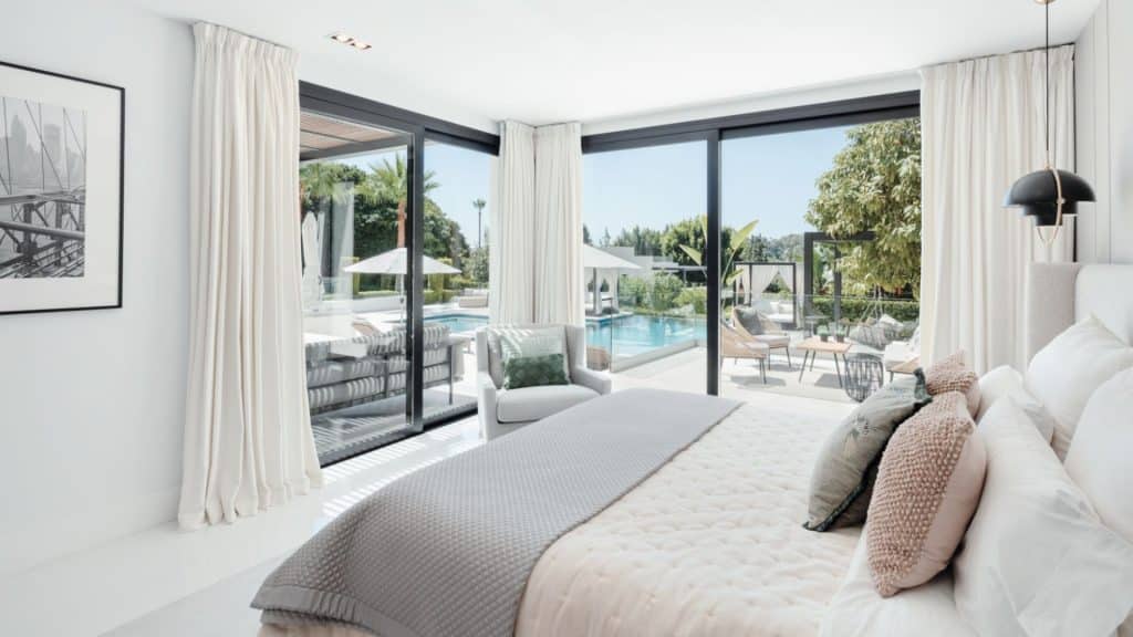 Exquisite Golden Mile Marbella Villa With Modern Architecture