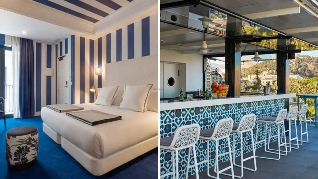 Hotel Room Mate Valeria is located just a few minutes from the beach and offers easy access to all the best things to do in Malaga