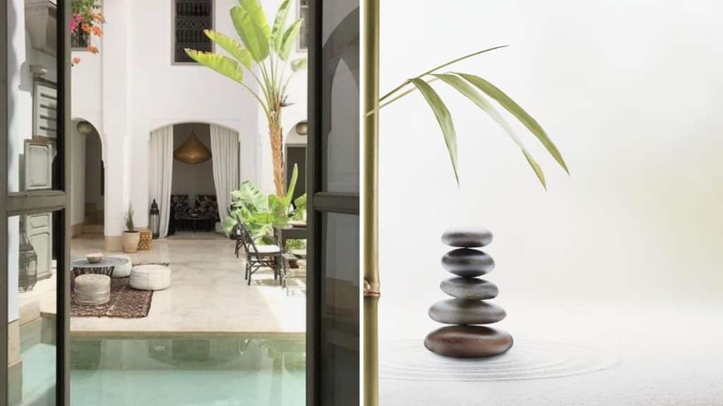 Combining Mediterranean design and Feng Shui principles creates a harmonious home