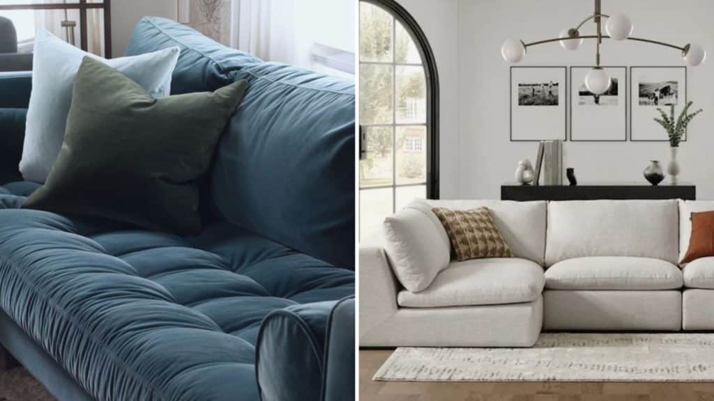 Comfortable furniture is key to a calming home