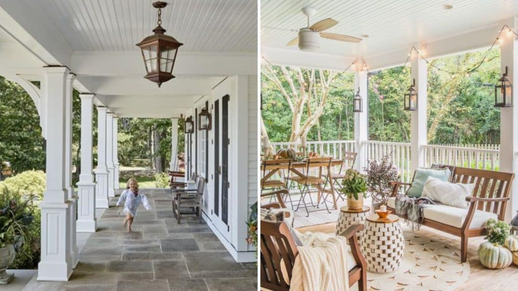Front Porch is a quintessential part of colonial style