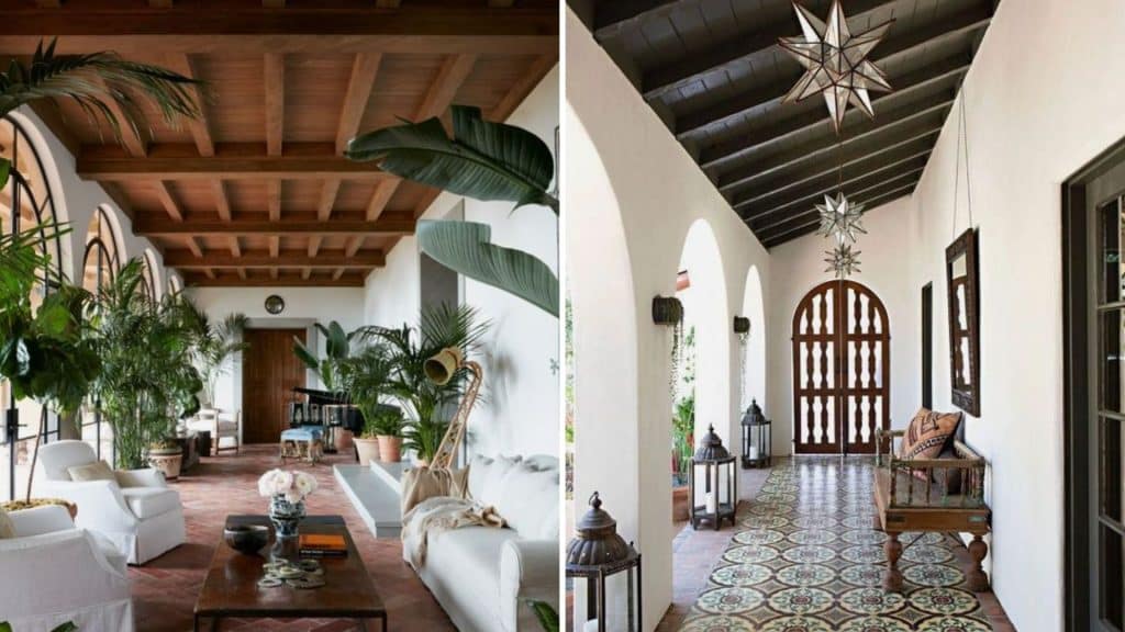 Hacienda Homes: The Charm of Spanish-Style Living Hacienda homes often have heavy, rustic wood accents
