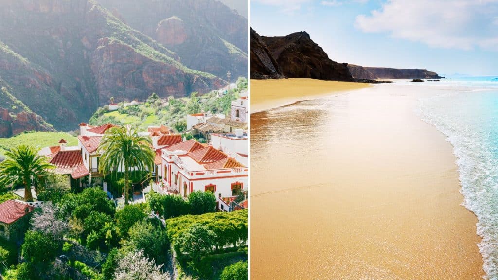 The Canary Islands are a group of islands off the coast of Africa that are part of Spain