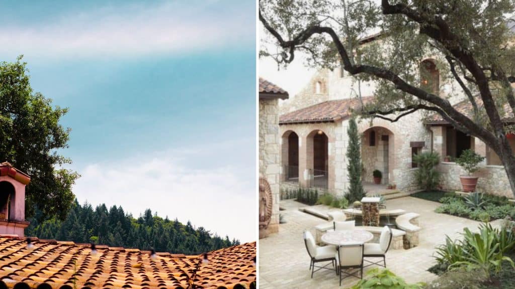 Hacienda Homes: The Charm of Spanish-Style Living The roofs of Hacienda homes are made of clay roof tiles