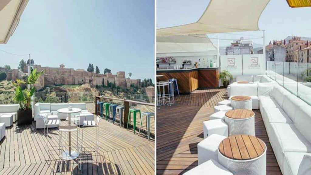 1 day in Malaga - What To Do In This Amazing City Alcazaba Premium Hotel has a great terrace