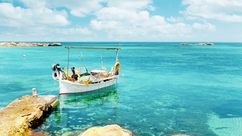 Formentera is a Spanish island located in the Mediterranean Sea