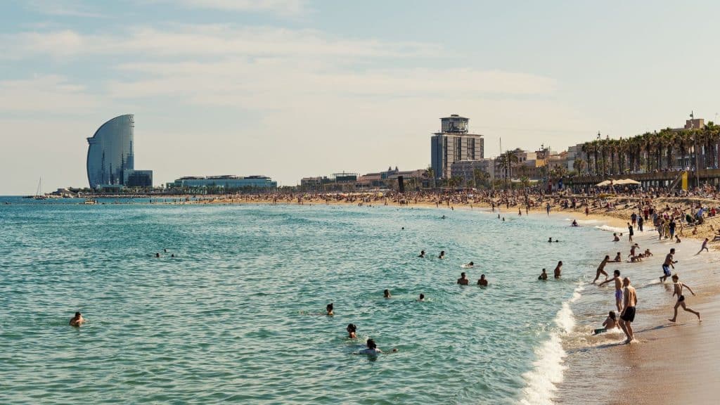 Barceloneta beach