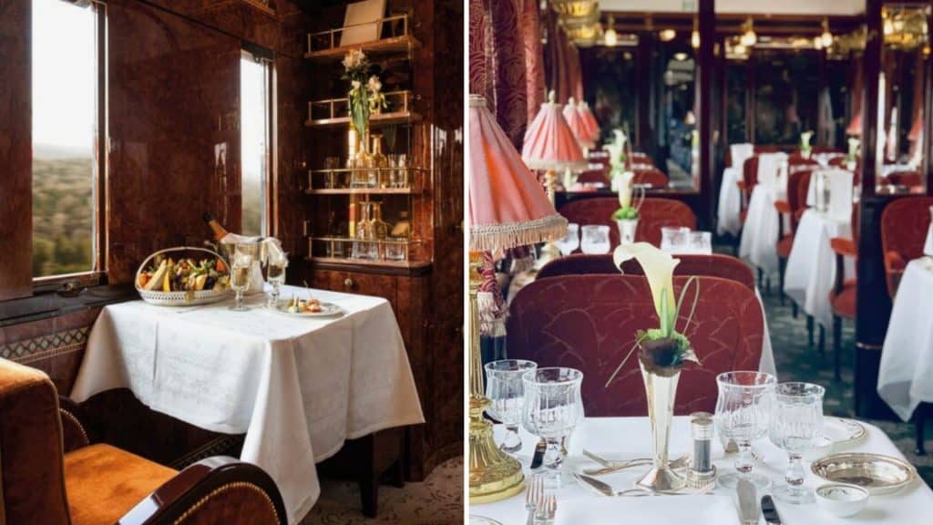 Dining on the Venice Orient Express is an experience in itself