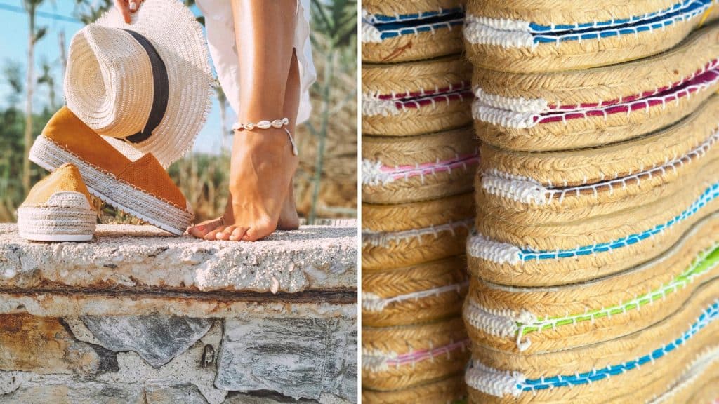 Espadrilles are a comfortable and stylish choice of footwear