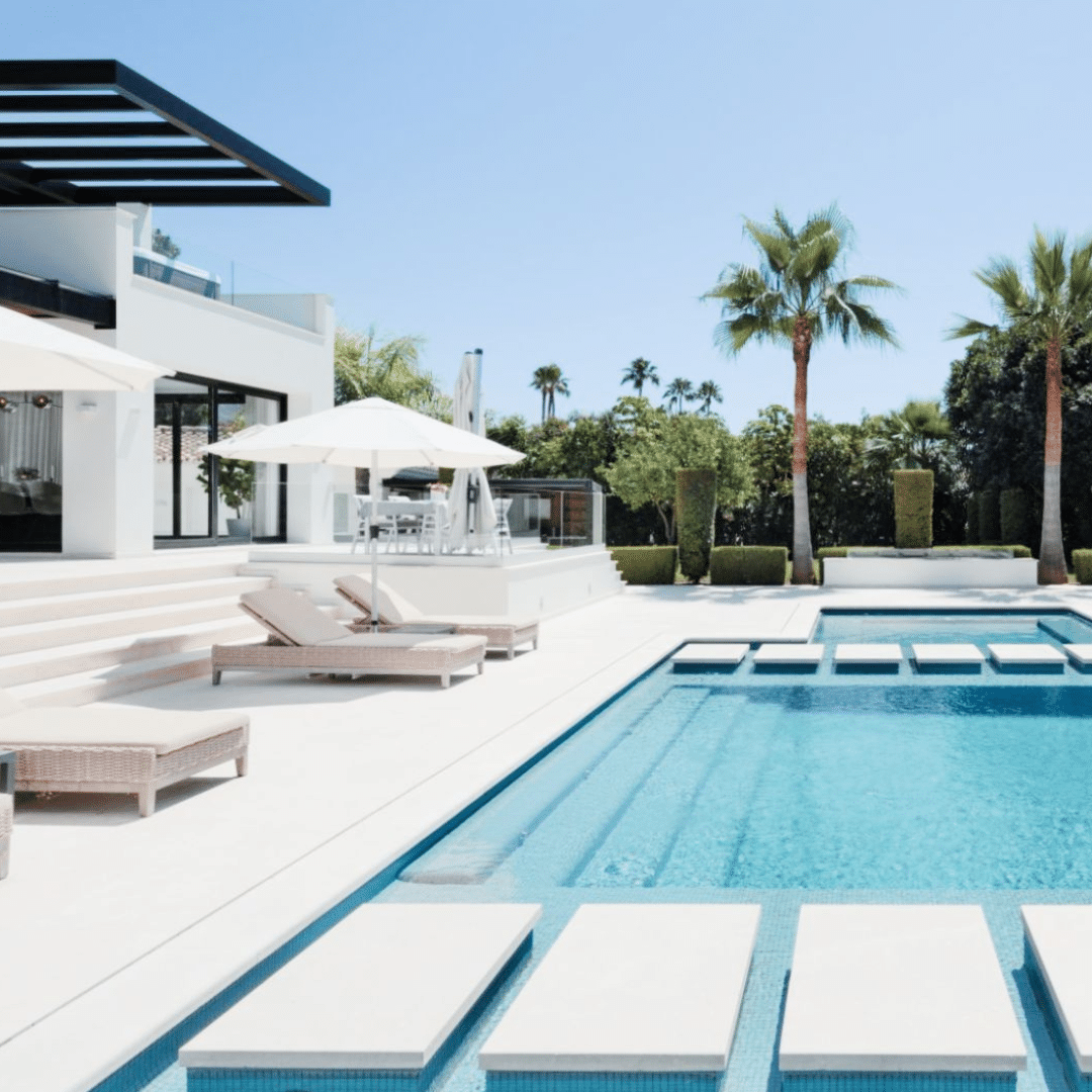 Spain Exquisite Golden Mile Marbella Villa With Modern Architecture