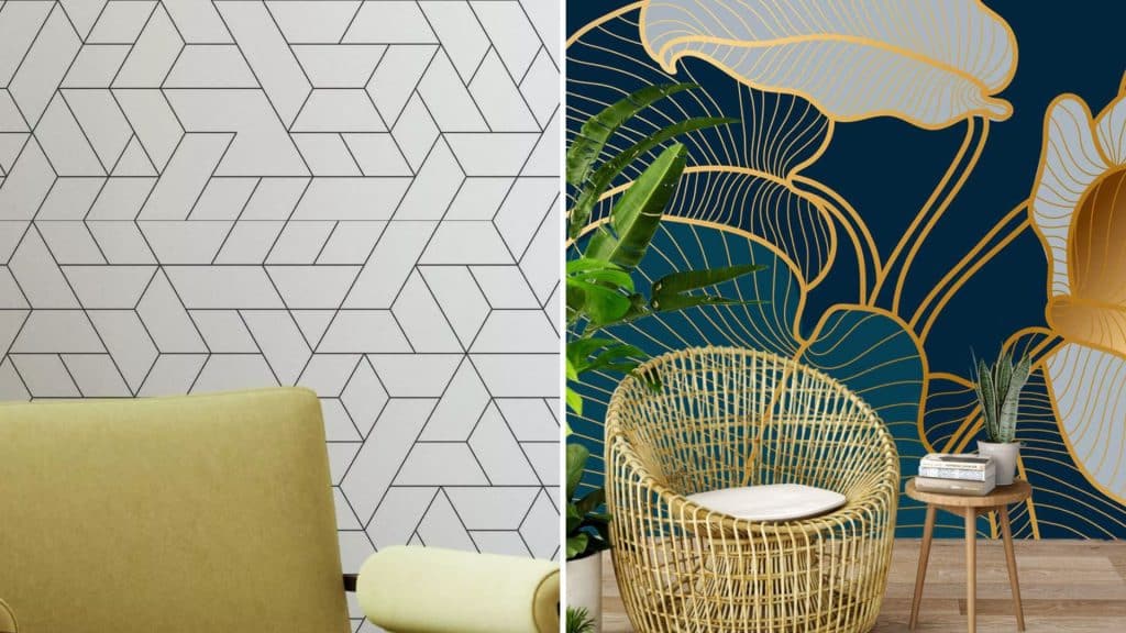Geometrick prints are popular for walls 1024x576 1 | TheMediterra.com