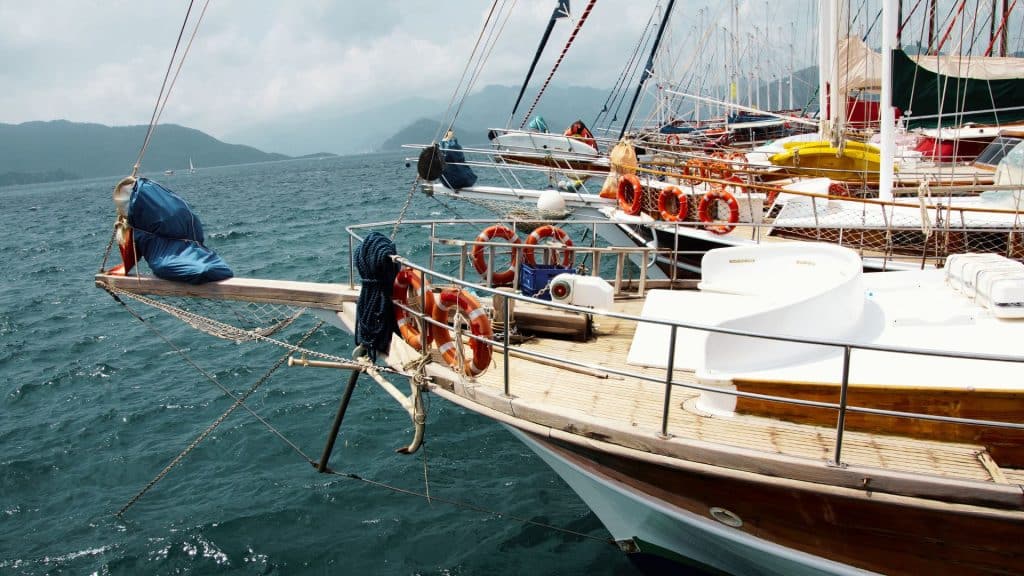 Things to do in Kalkan, Turkey Gulet boats in harbour at Kalkan