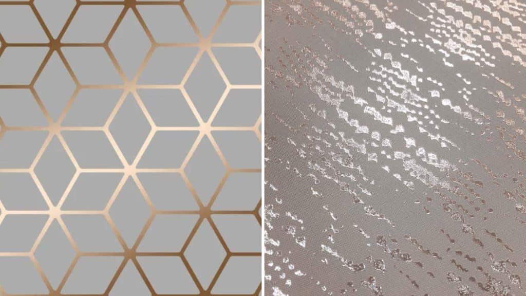 Metallic tones and textured wallpapers can add a luxurious touch to wallpaper 1024x576 1 | TheMediterra.com