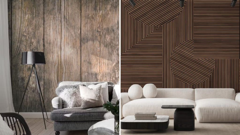 Wood wallpaper is perfect for creating a rustic or natural look in your home 1024x576 1 | TheMediterra.com