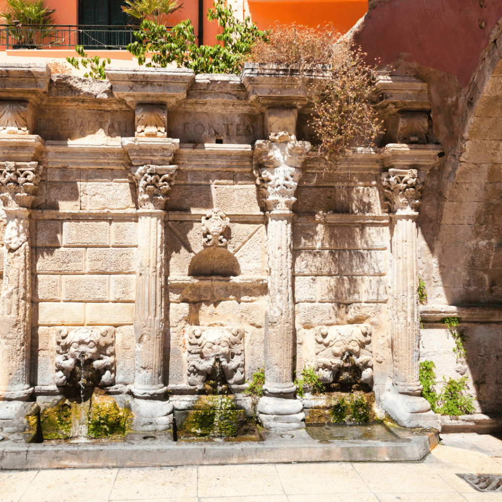 The old town of Rethymno is a maze of Venetian architecture and Ottoman mosques