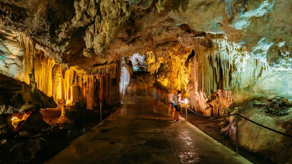 Caves in Spain: spectacular underground cave tours Nerja Caves are a popular tourist destination