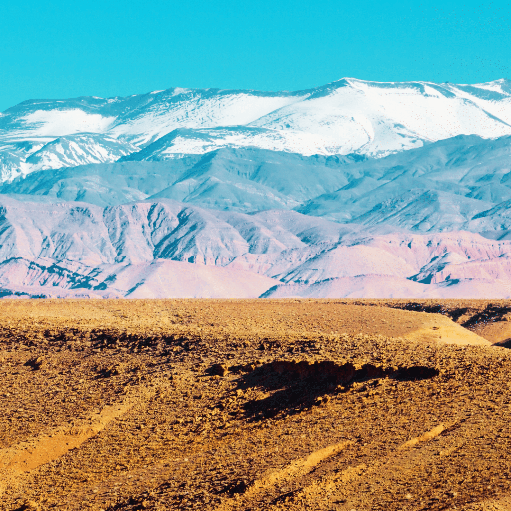 Atlas Mountains in Morocco