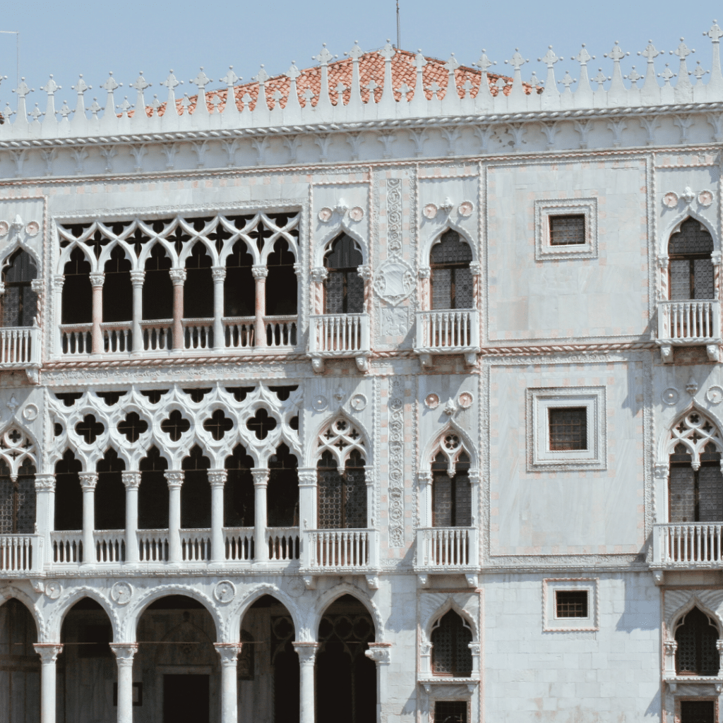 Venetian Architecture - A Guide to the Iconic Buildings of Venice Ca' d'Oro palace in Venice